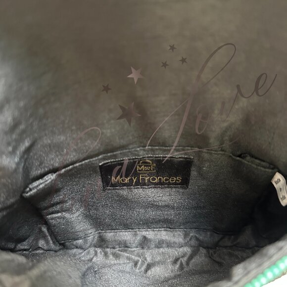 MARY FRANCES Dream Chaser Beaded Crossbody / Clutch Bag NWT - Picture 7 of 10